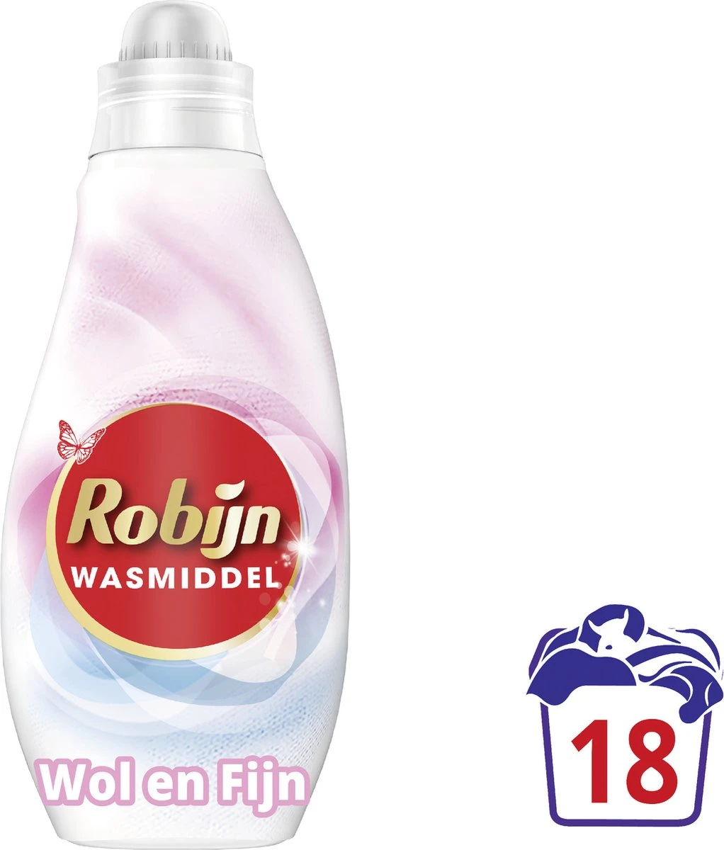 Robijn Specials Wol & Fijn Vloeibaar Wasmiddel 18 Wasbeurten