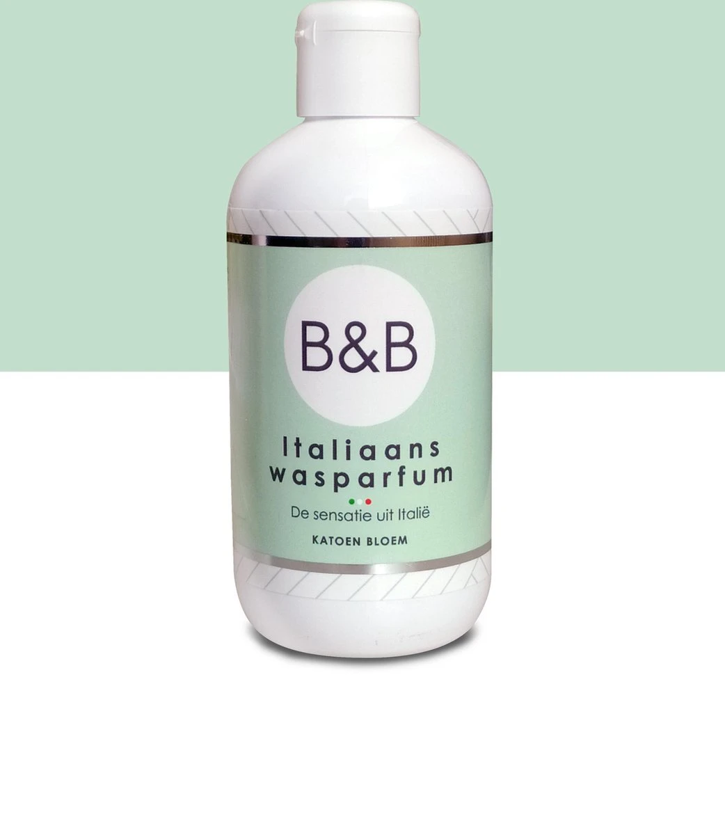 B&B Italiaans Wasparfum Katoen Bloem 250ML En Witte Musk 250ML - Afbeelding 3