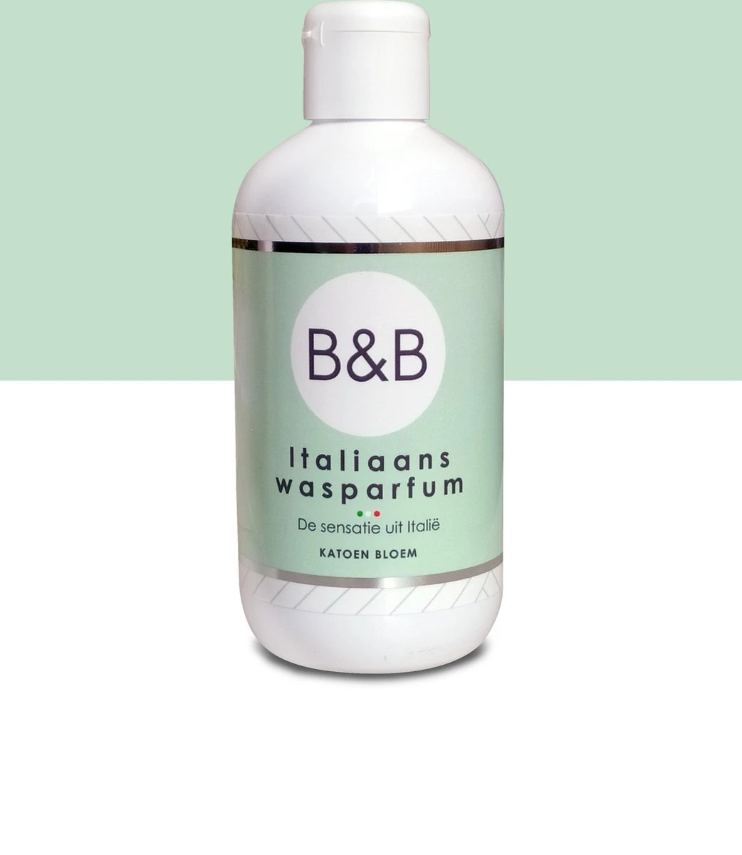 B&B Italiaans Wasparfum Voordeelpakket 3 Geuren 250ML : Witte Musk, Katoen Bloem En Lotus Diamant. - Afbeelding 2