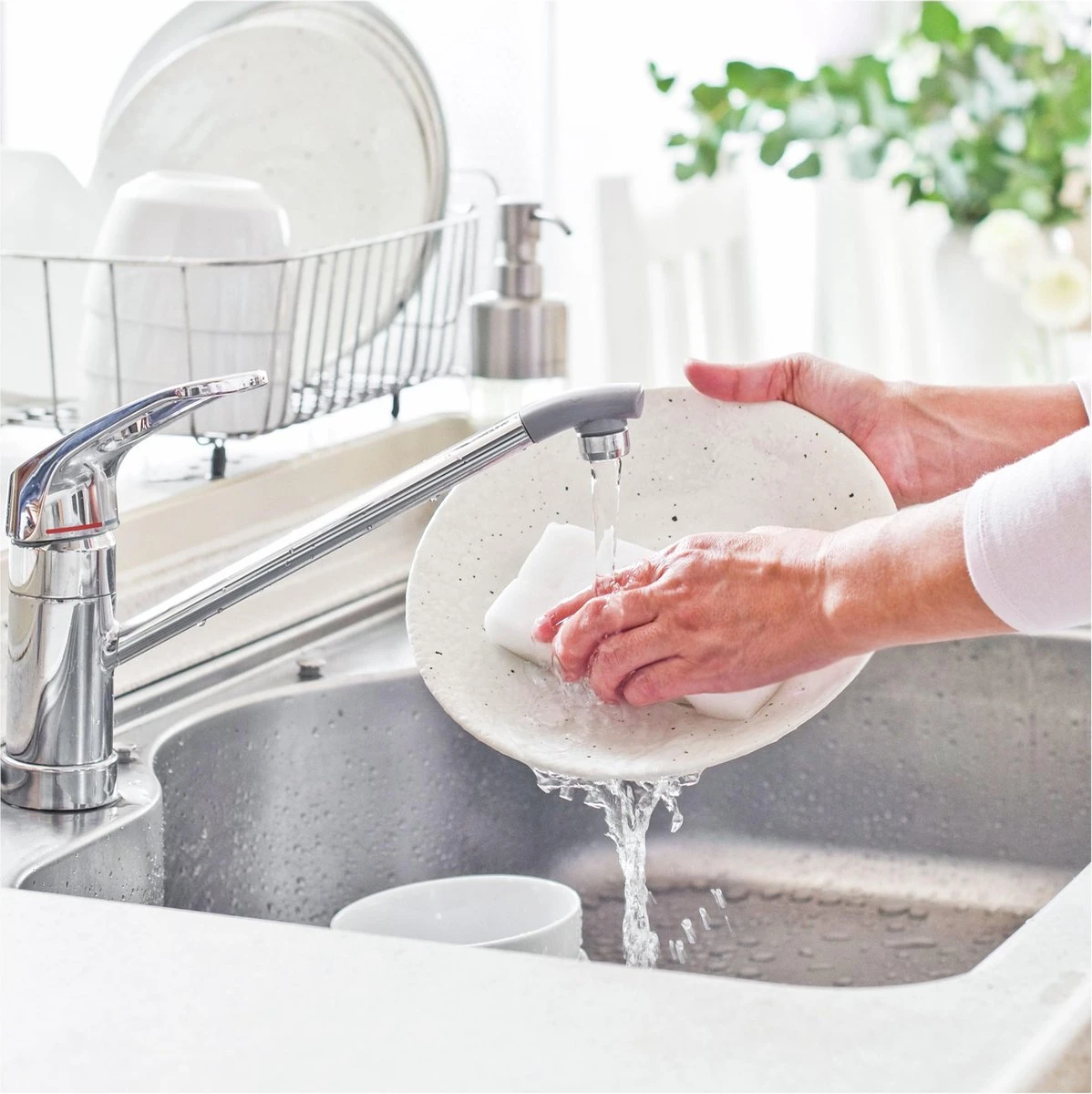 Dreft Naturals Lavender & Rosemary Afwasmiddel - Voordeelverpakking 10x450ml - Afbeelding 4