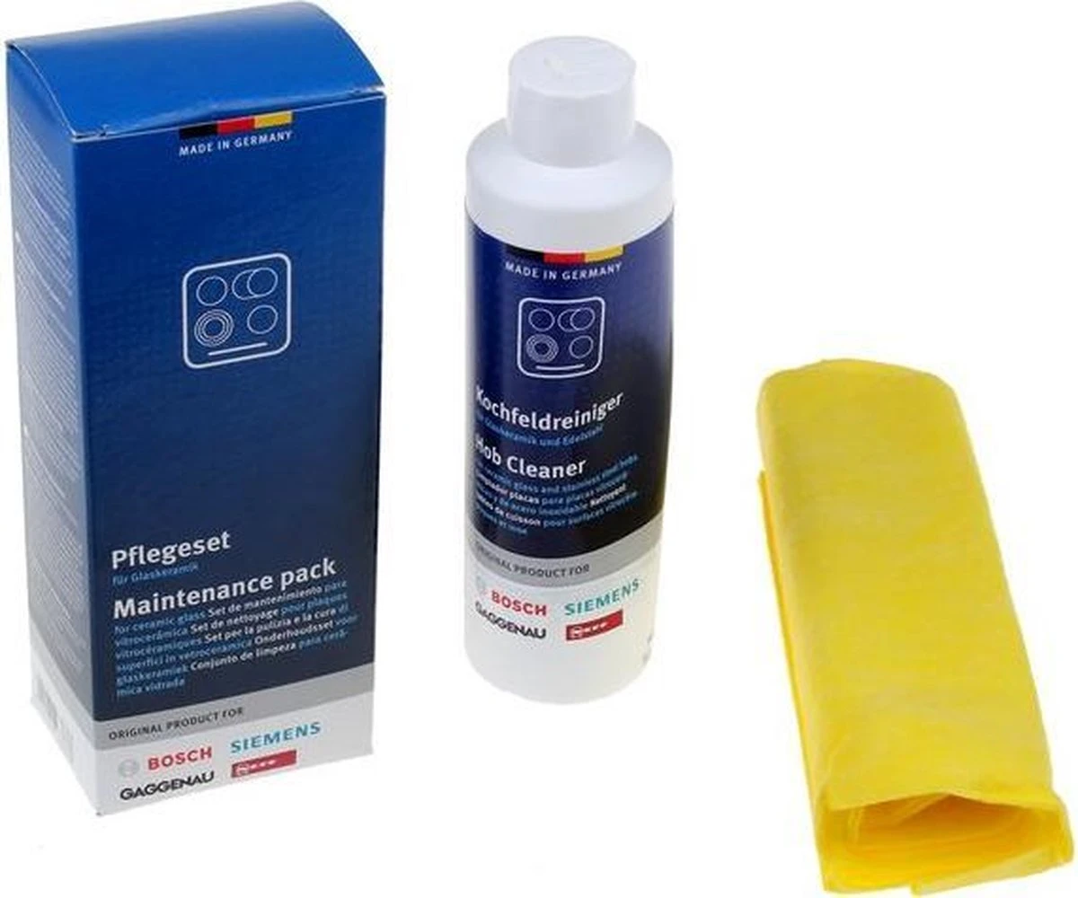 Bosch / Siemens Kookplaat Onderhoudsset - Onderhoudsset Voor Keramische Oppervlakken - Afbeelding 6