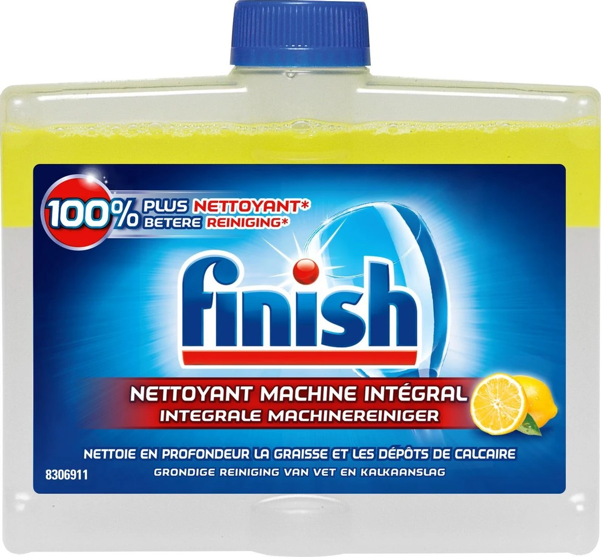 Finish Integrale Machinereiniger Citroen Vaatwasser - 4x 250 ML - Voordeelpak - Afbeelding 3