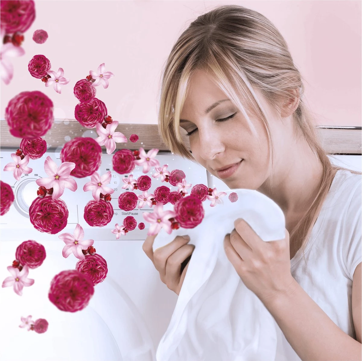 Lenor Robijn Jasmijn - In-Wash Geurbooster - Voordeelverpakking 6 X 16 Wasbeurten - Afbeelding 6