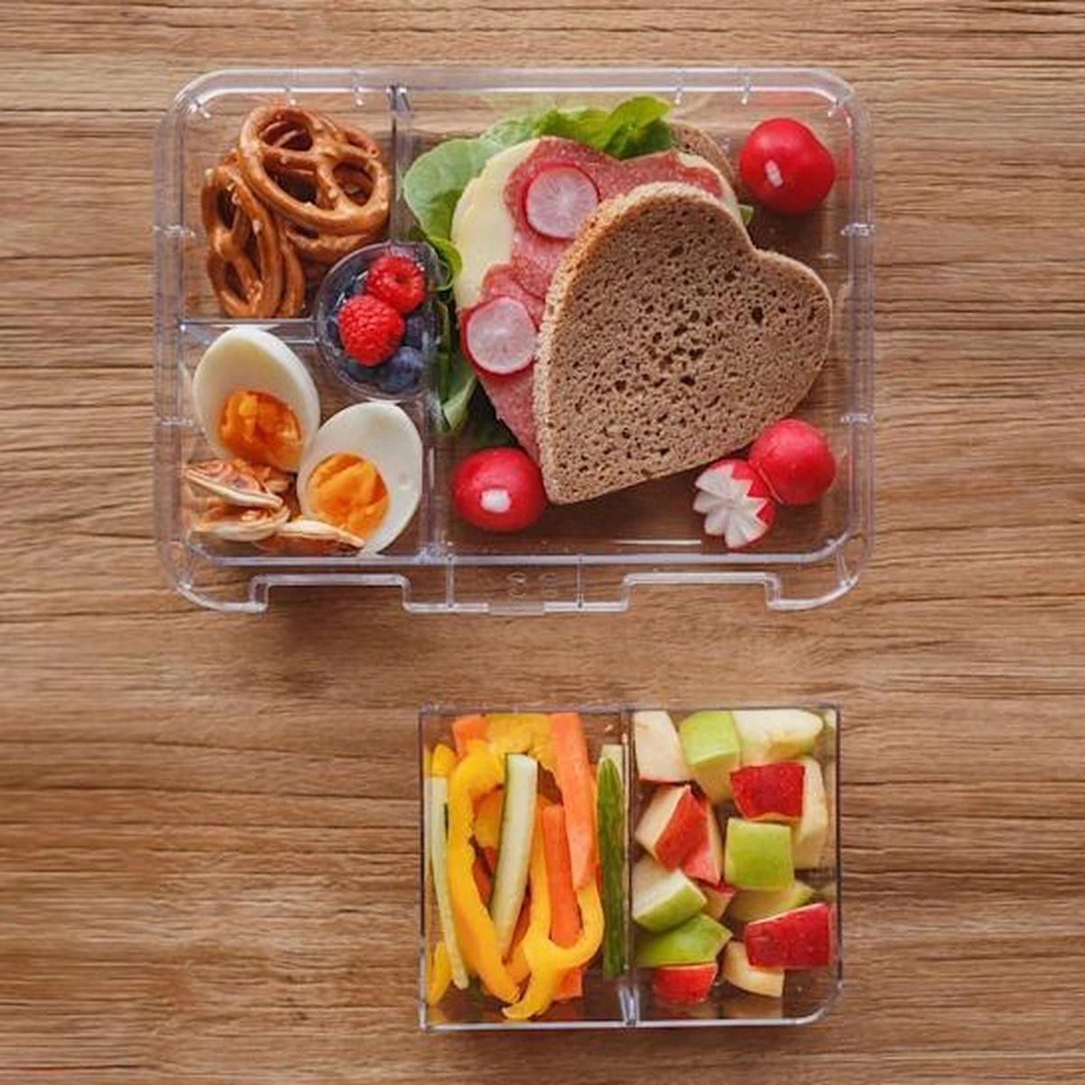 Schmatzfatz Junior Lunchbox 6 Vakken 21,3 X 15 X 4,5 Cm (BxHxD) - Afbeelding 5