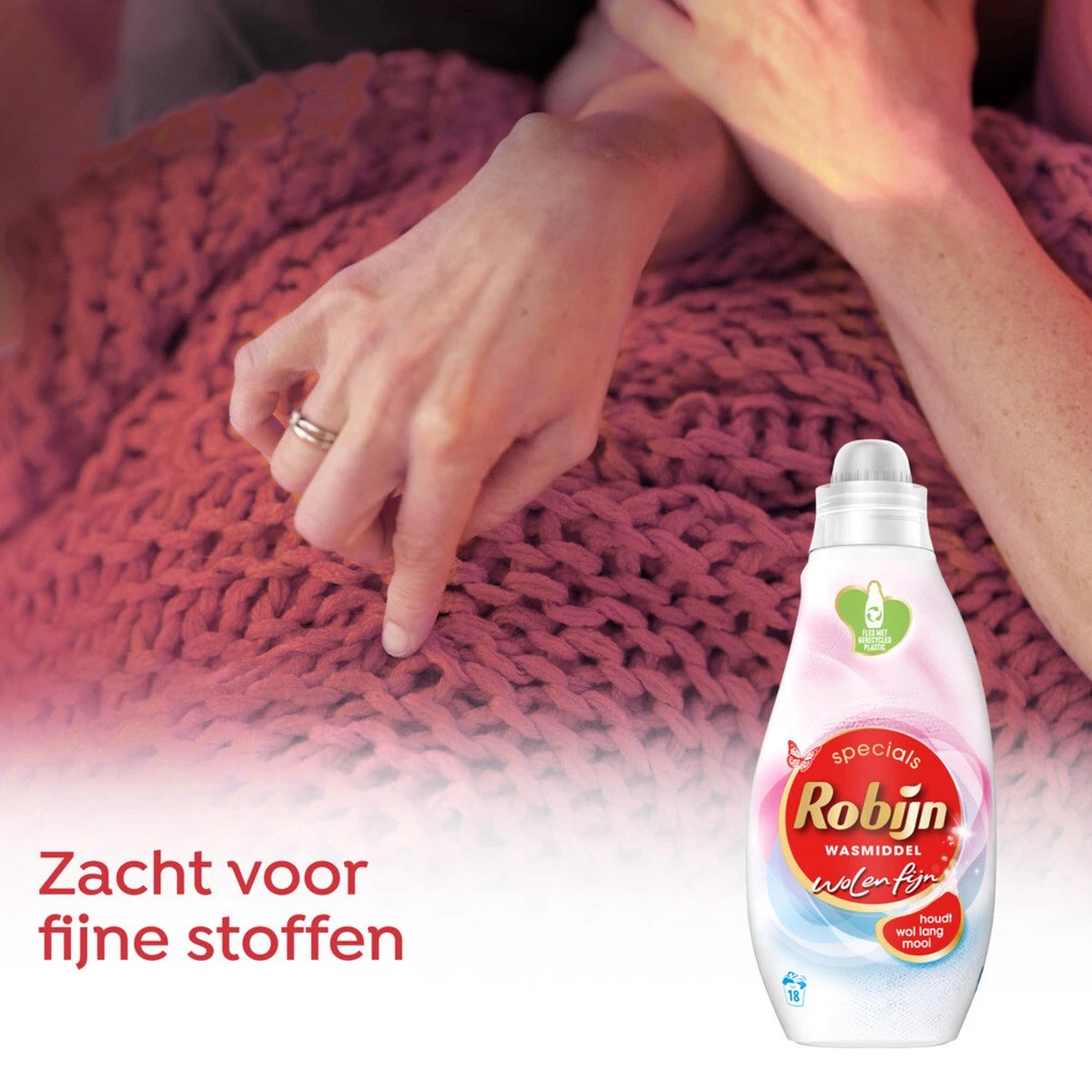 Robijn Specials Wol & Fijn Vloeibaar Wasmiddel 18 Wasbeurten - Afbeelding 7