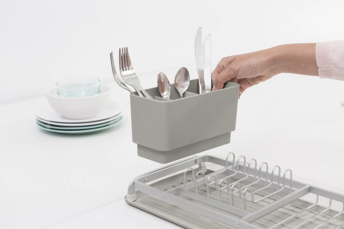 Brabantia SinkSide Afdruiprek Compact - Mid Grey - Afbeelding 5