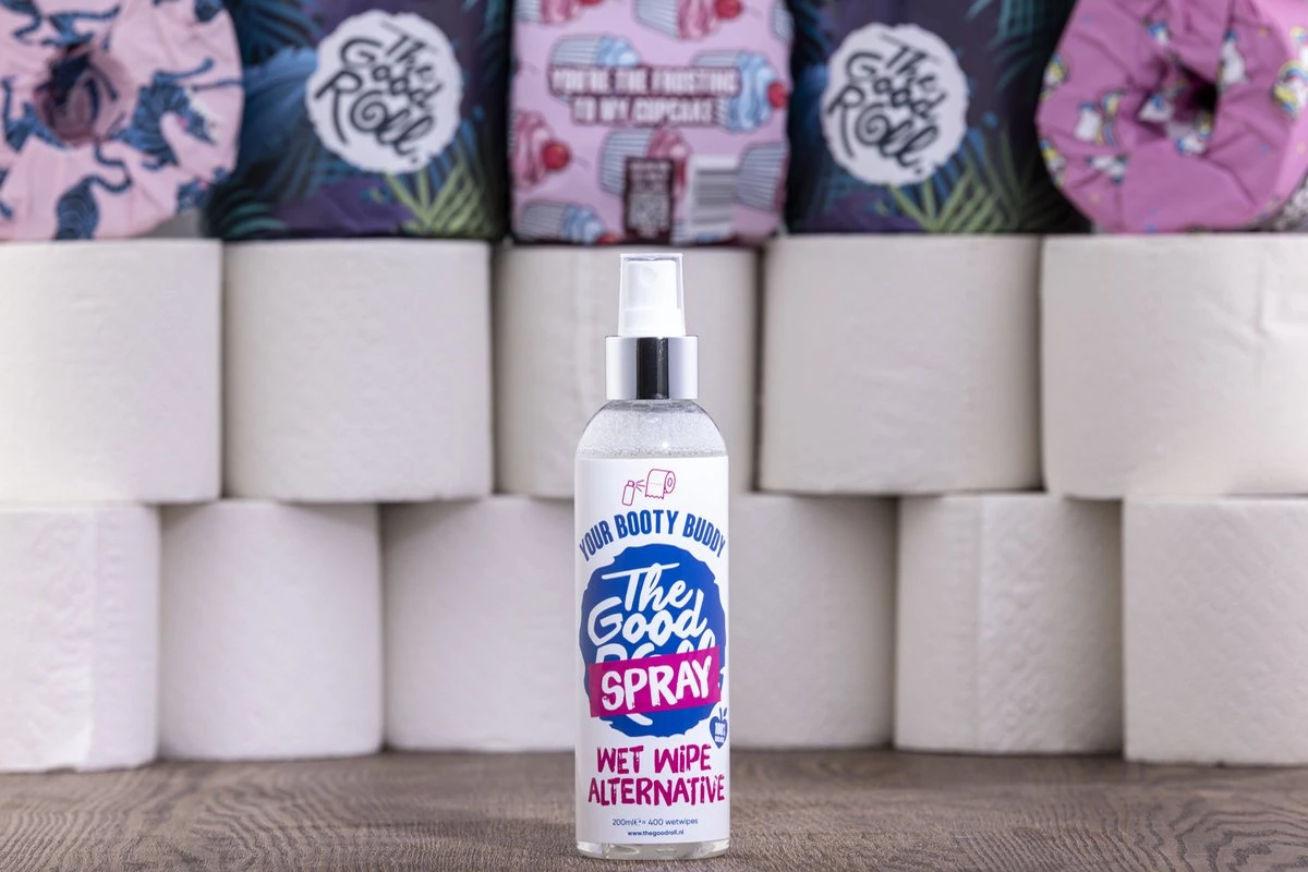 Your Booty Buddy - The Good Roll Toiletpapier Spray 200ml | SPRAY - WIPE - FLUSH - Afbeelding 8