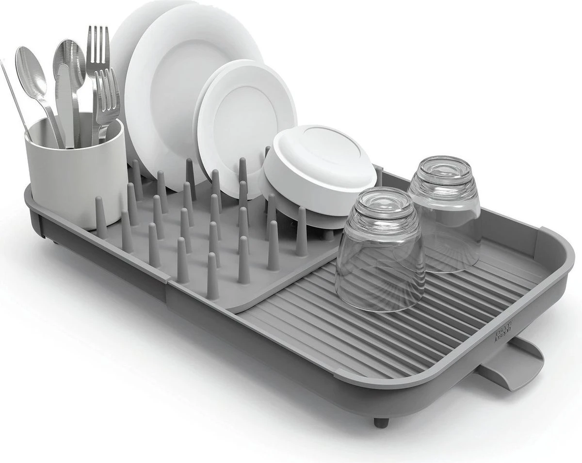 Afdruiprek Uitschuifbaar, Grijs - Joseph Joseph | Duo - Afbeelding 5