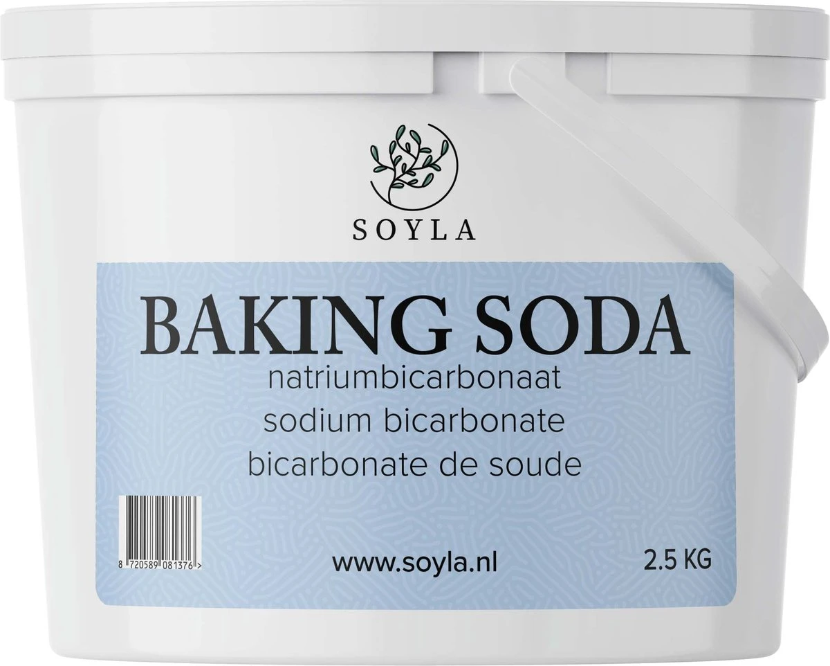 Baking Soda - 2.5 KG - Natriumbicarbonaat - Zuiveringszout