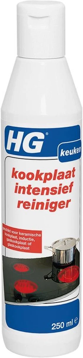 HG Keramische Kookplaatreiniger Intensief - 250 Ml - 2 Stuks ! - Afbeelding 2