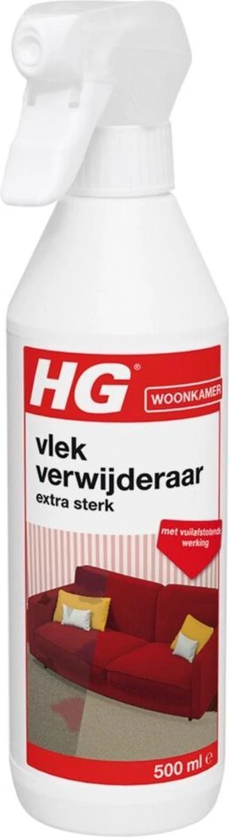 HG Vlekverwijderaar Extra Sterk - 500ml - Veilige Zuurstofformule - Geschikt Voor Alle Soorten Bekleding - Met Vuilafstotende Werking - Biologisch Afbreekbaar - Afbeelding 6