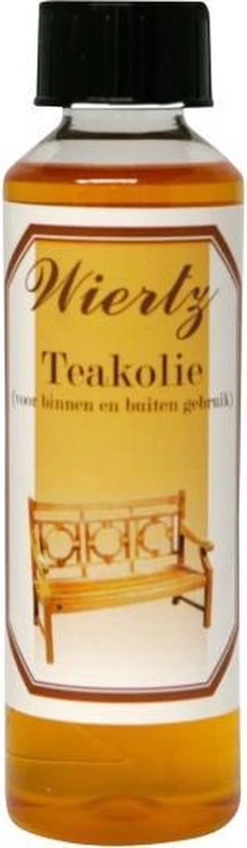 Wiertz Teakolie 250ML - Afbeelding 3