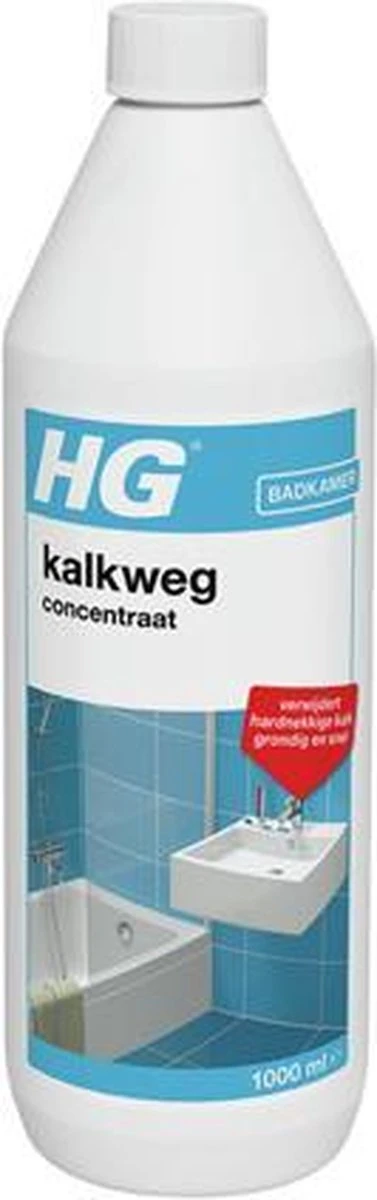HG Kalkweg Concentraat - 1 L - Krachtige Ontkalker - Geconcentreerd