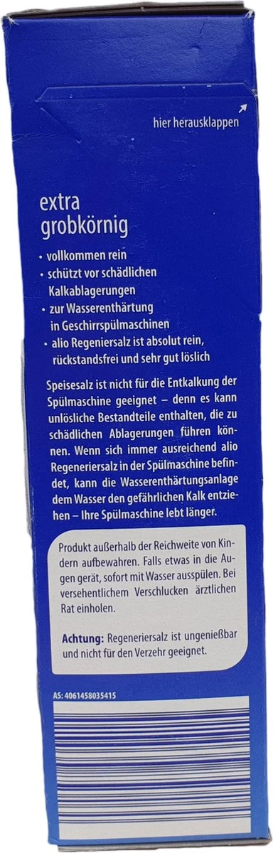 Vaatwaszout - Zout Vaatwasser - Zout Afwasmachine - Regenereerzout Vaatwasser - Onthardingszout Vaatwasser - 2 Kg - Afbeelding 4