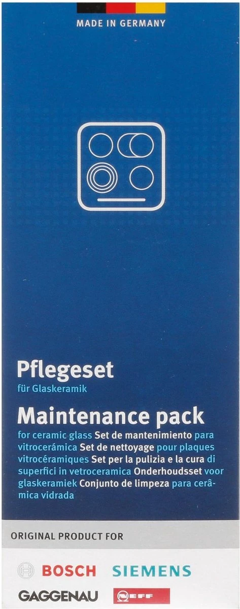 Bosch / Siemens Kookplaat Onderhoudsset - Onderhoudsset Voor Keramische Oppervlakken - Afbeelding 4