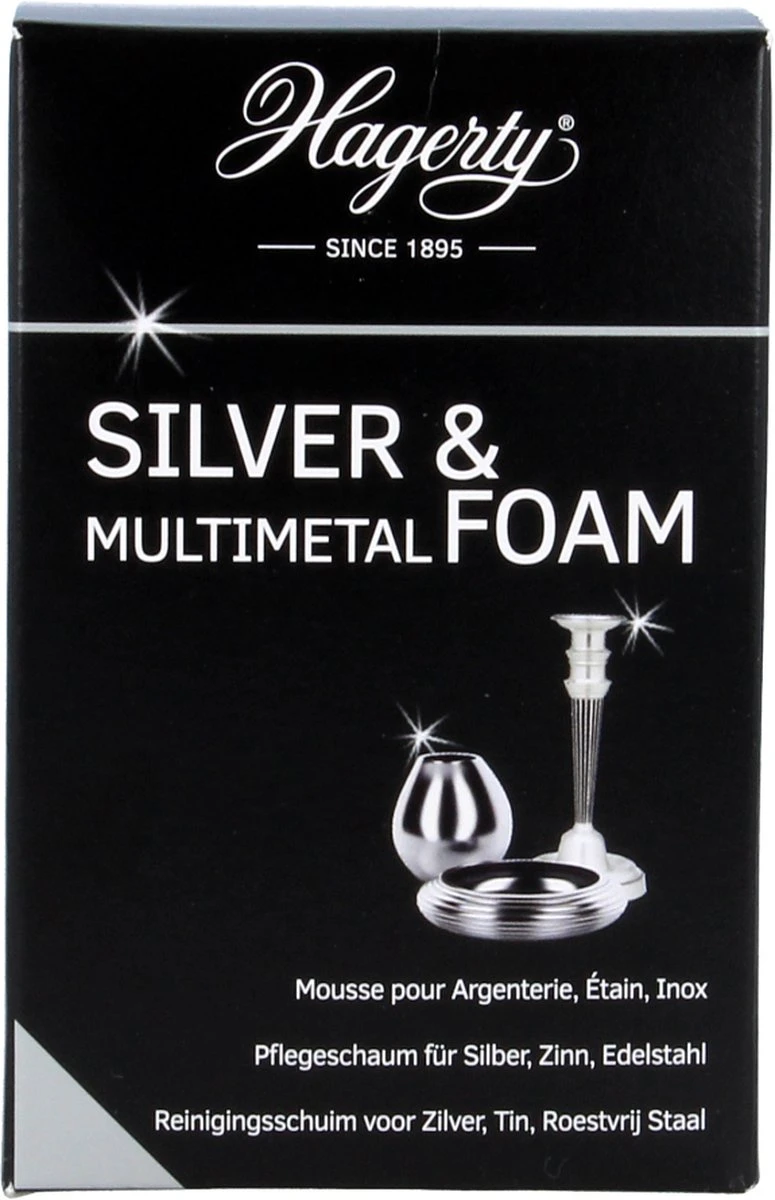 Hagerty Silver & Multi Metal Foam - 185 Ml